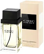 Erkaklar uchun Carolina Herrera Chic atir suvi, 100 ml