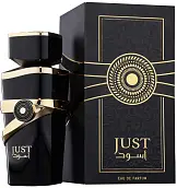 Fragrance World Just Aswad erkaklar atir suvi, 100 ml