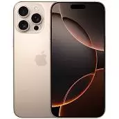 Смартфон Apple iPhone 16 Pro Max 1 ТБ (nanoSim+eSim), Desert Titanium