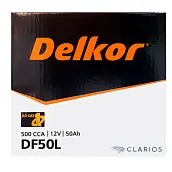 Delkor 50L akkumulyatori, oq rangli